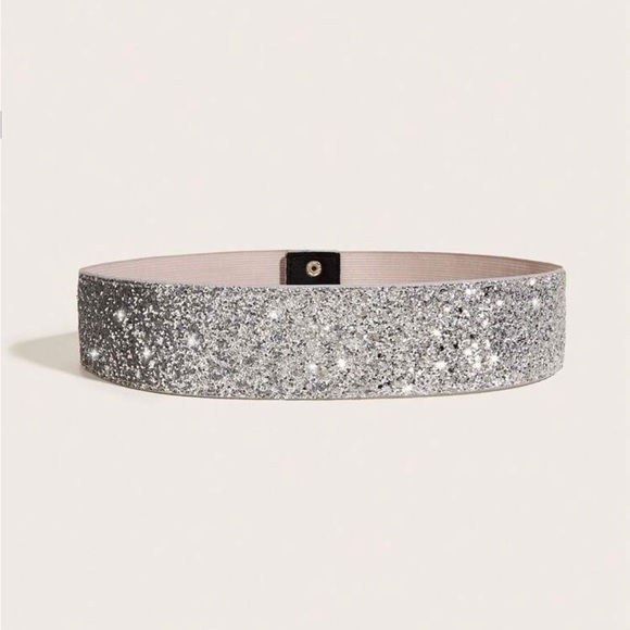 Elastic sequin waistband. - Picture 2 of 5